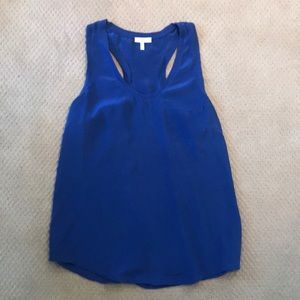 Joie 100% silk Razorback tank
